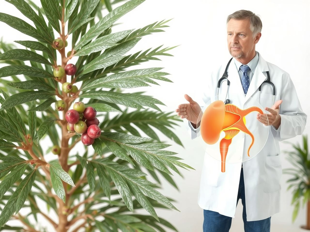 A fűrészpálma csökkenti a prosztata gyulladást hormonális úton.