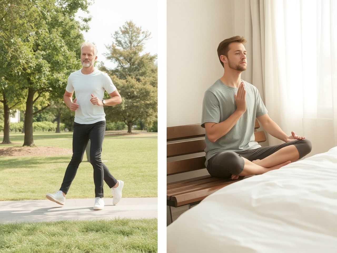 A rendszeres mozgás csökkenti a stresszt, javítva az alvást.