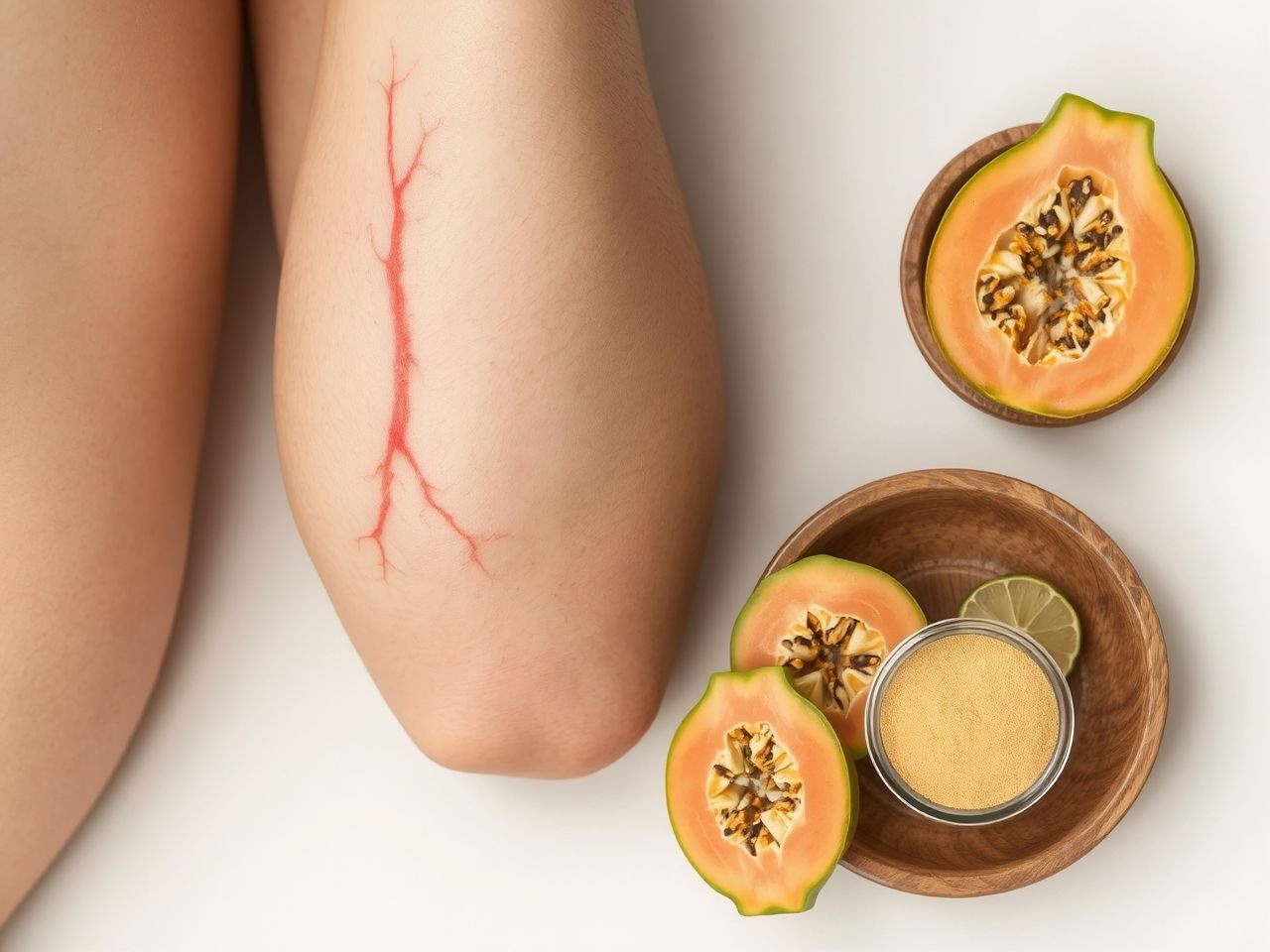 A papain segíti az érrendszer tisztítását és vérkeringést.