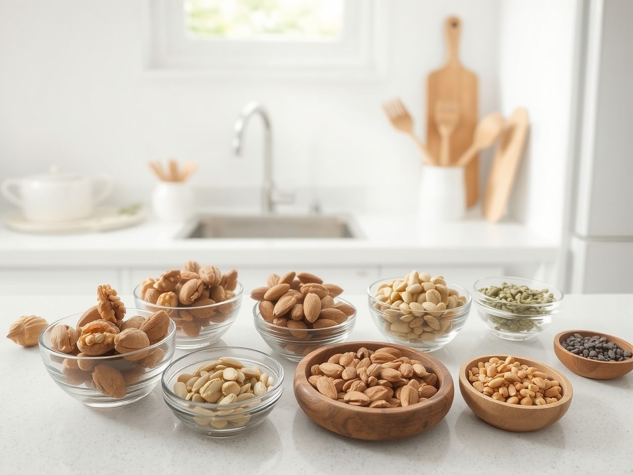 A diófélék magas E-vitamin-tartalma serkenti a vitalitást.