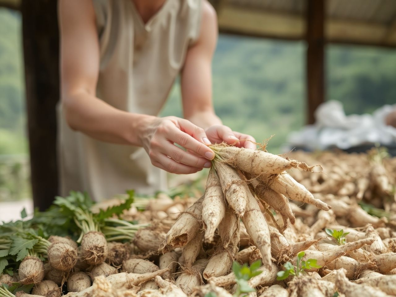 A fenntartható maca termesztés támogatja a helyi közösségek életét.
