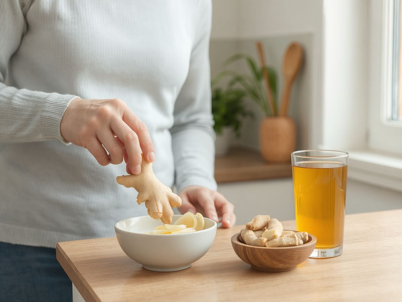 A gyömbér csökkenti az ízületi gyulladást természetes módon.