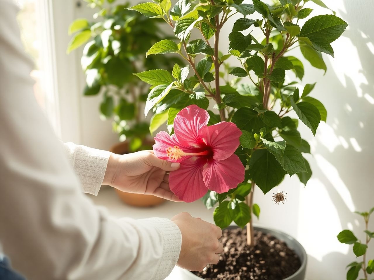 A hibiszkusz otthon könnyen nevelhető, gyógyhatású csoda.