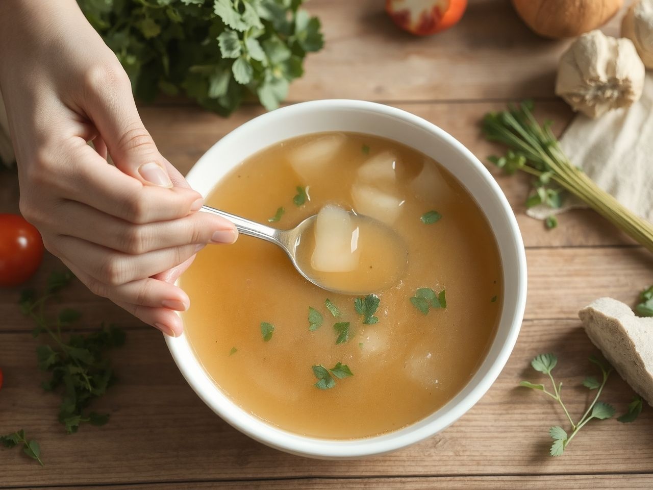 A csontleves támogatja az emésztést és az immunrendszert.