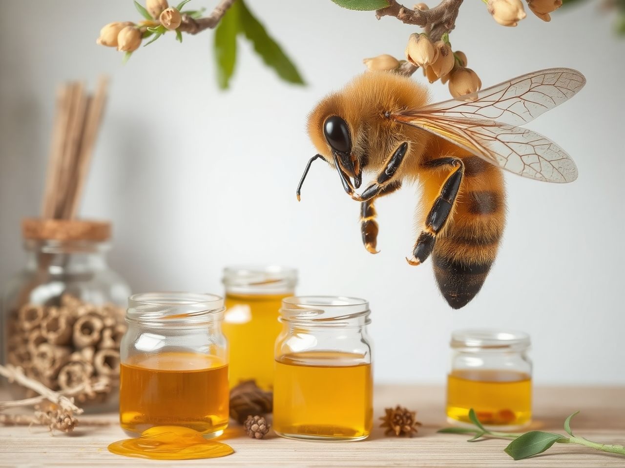 A propolisz antibakteriális és gyulladáscsökkentő hatása kiemelkedő.