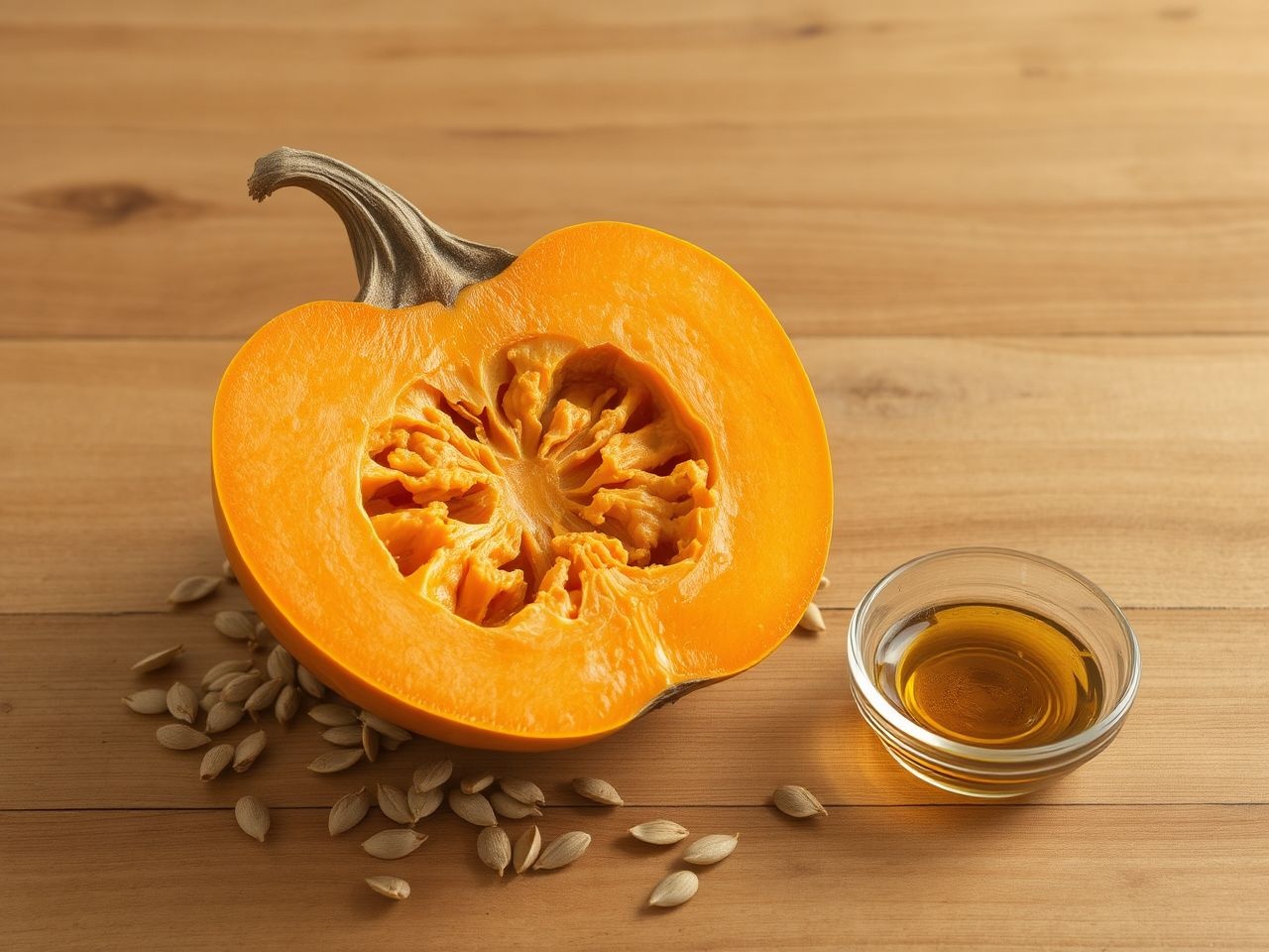 A sütőtök gazdag béta-karotinban és C-vitaminban, erősítve az immunrendszert.