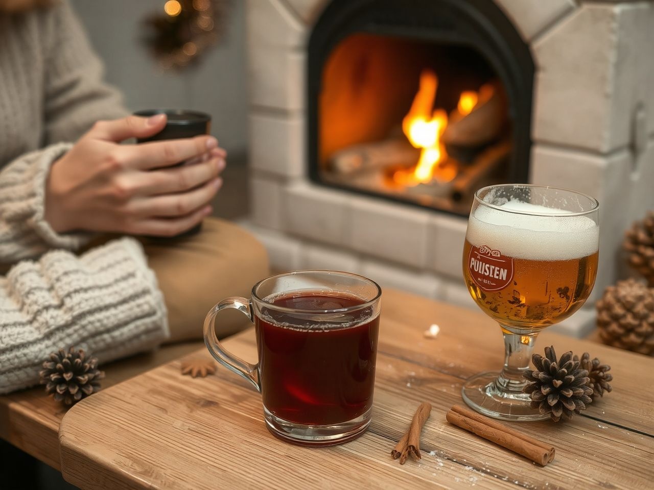 A téli italok melegségérzetet és biztonságot nyújtanak lelki szinten.
