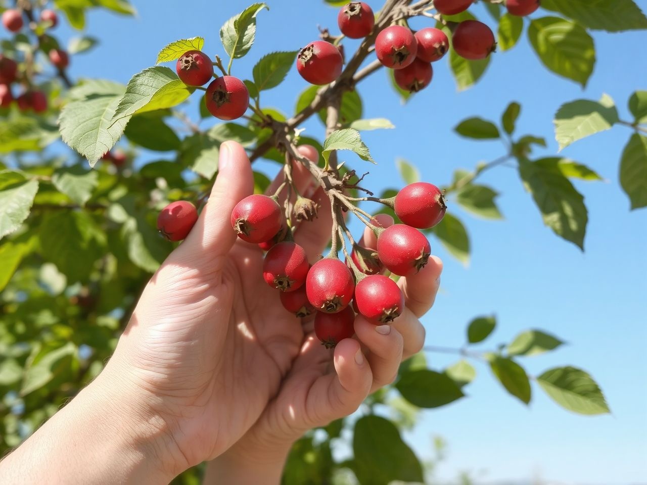 A csipkebogyót ősszel, éretten szüreteljük a maximális C-vitaminért.