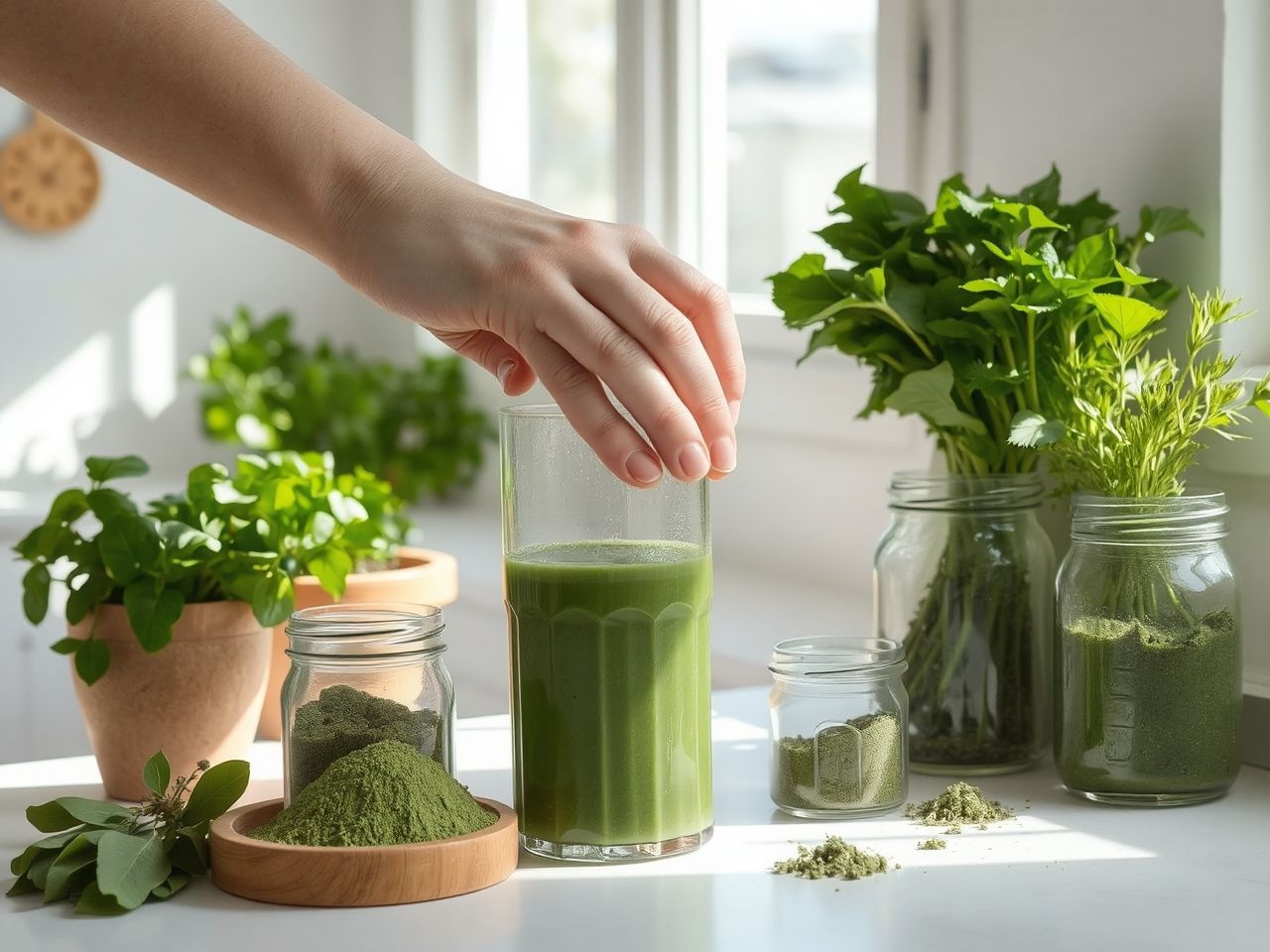 A zöld források növelik az energiaszintet természetes módon.