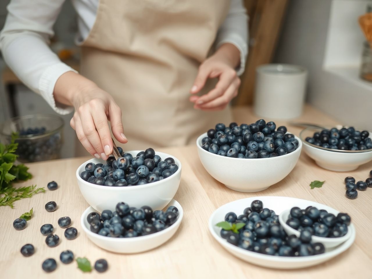 Az áfonya természetes antioxidáns, tökéletes reggeli turmixokhoz.
