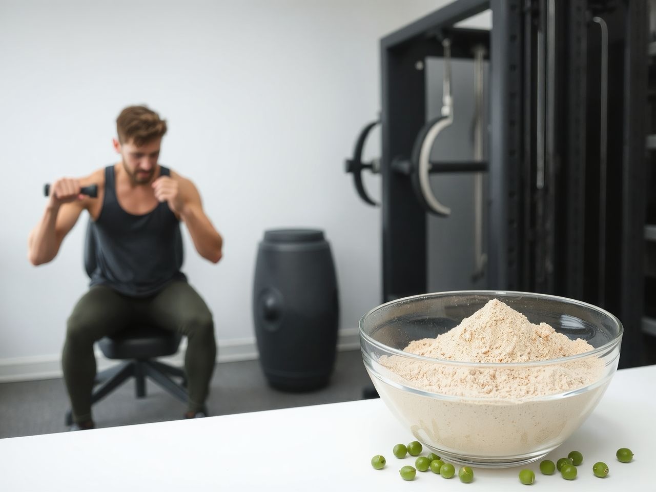 A borsófehérje támogatja az izomnövekedést és regenerációt specifikus edzésnél.