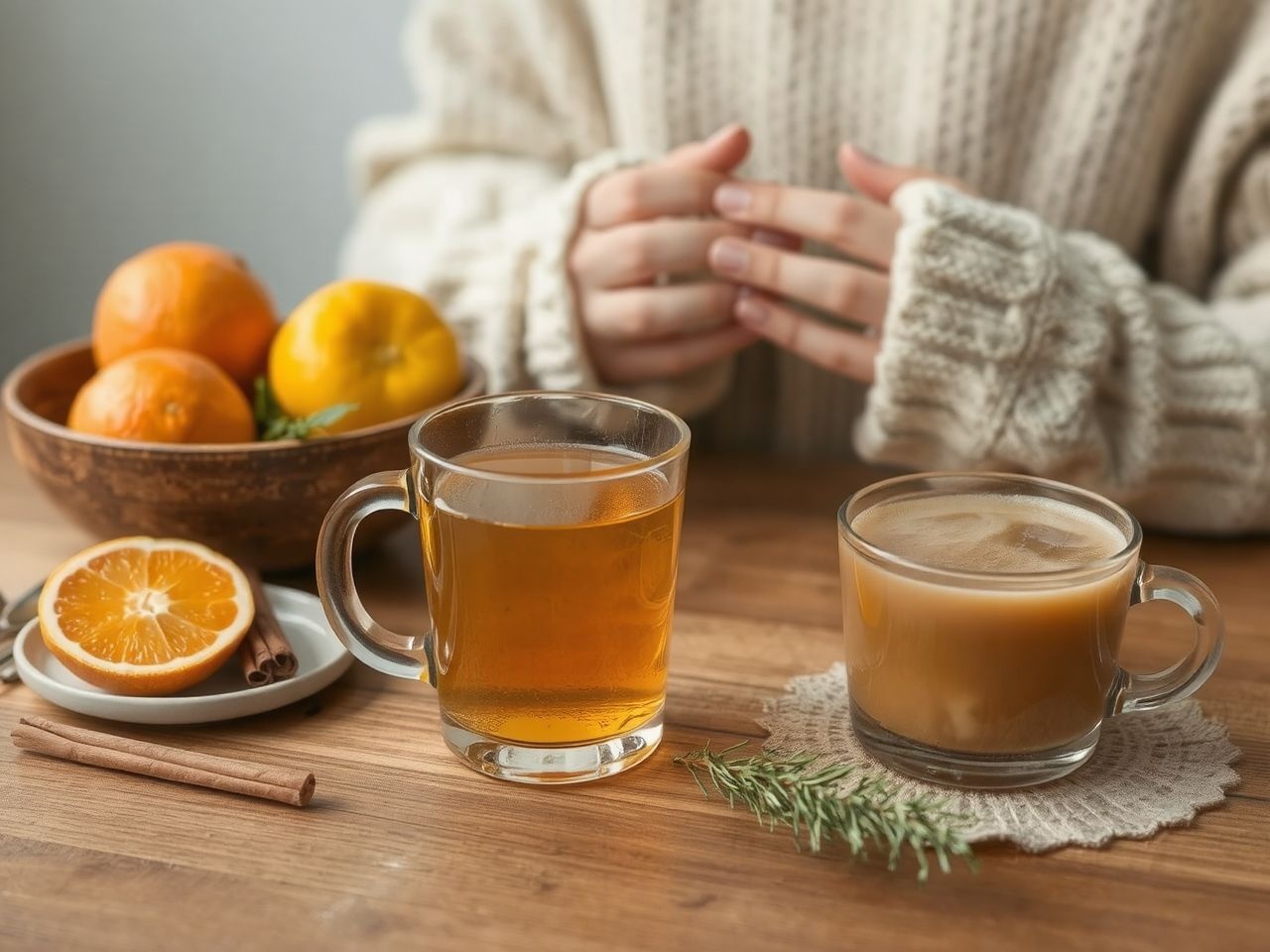 Gyömbéres méztea melegít és támogatja az immunrendszert.