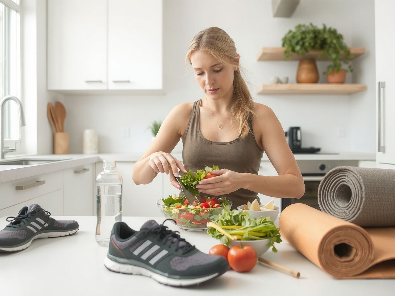 Rendszeres testmozgás fokozza a vitaminok hatékonyságát immunerősítésben.