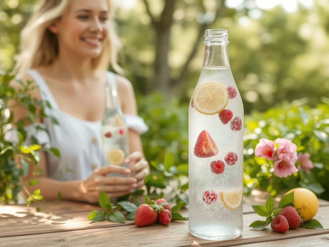 A házi vitaminos víz csökkenti az ökológiai lábnyomot jelentősen.