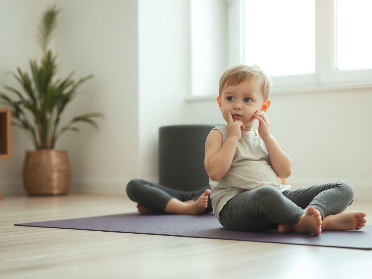 A gyerekjóga nem versenysport, hanem belső egyensúly fejlesztése.