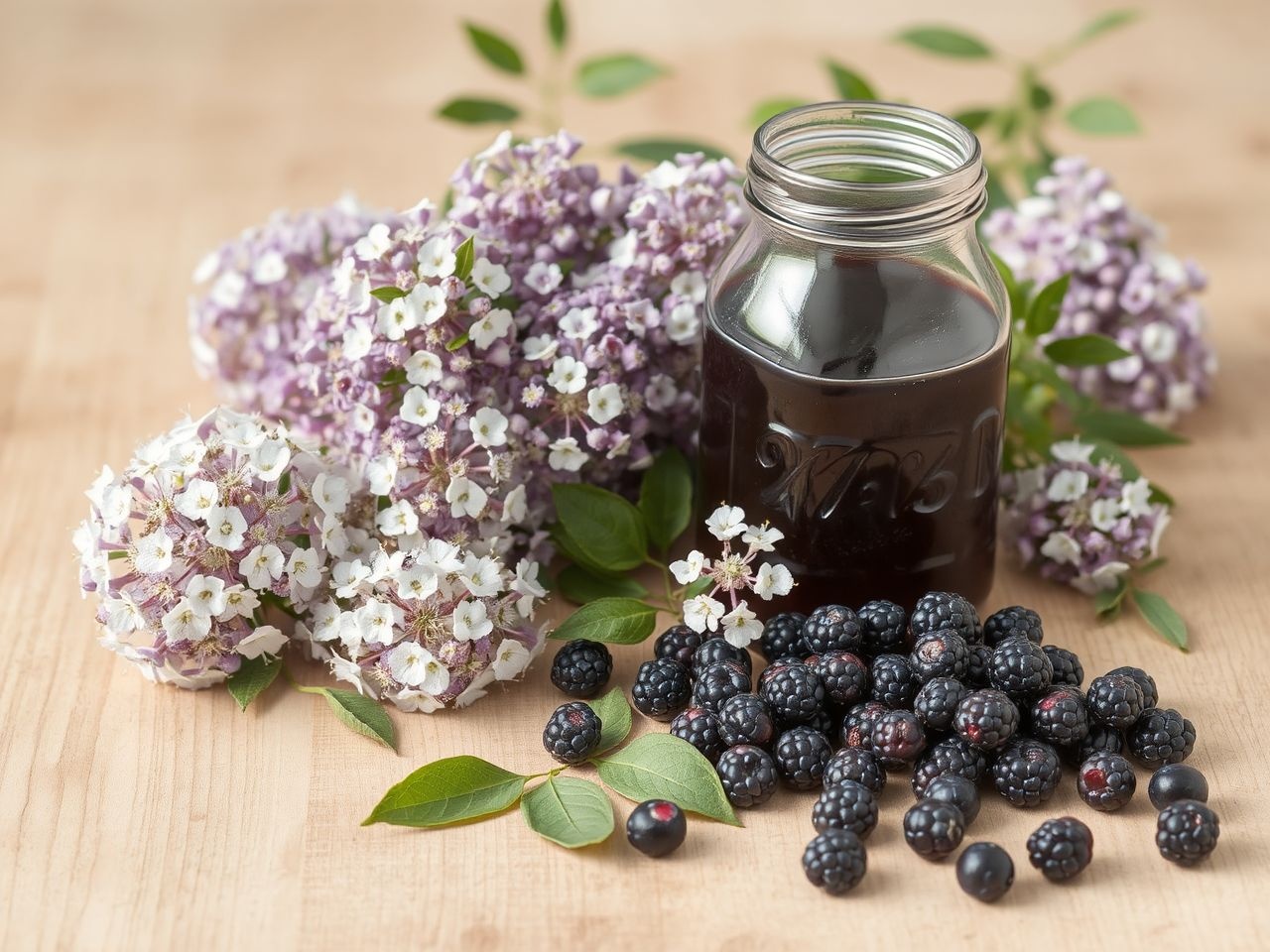 A bodzavirág immunerősítő és légúttisztító hatású növény.
