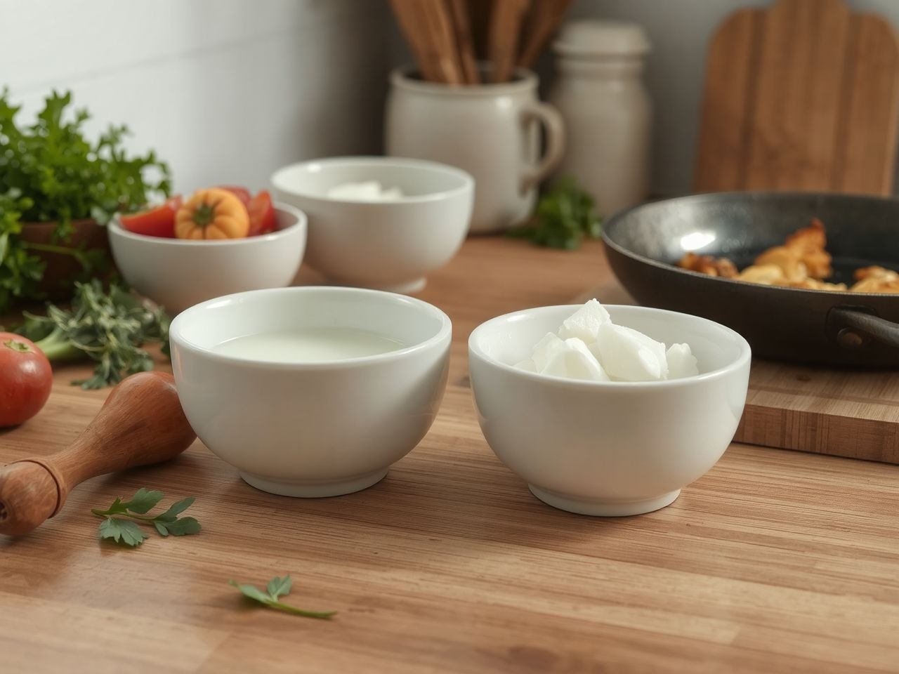 A kókuszzsír magasabb hőfokon süthető, mint a kókuszolaj.