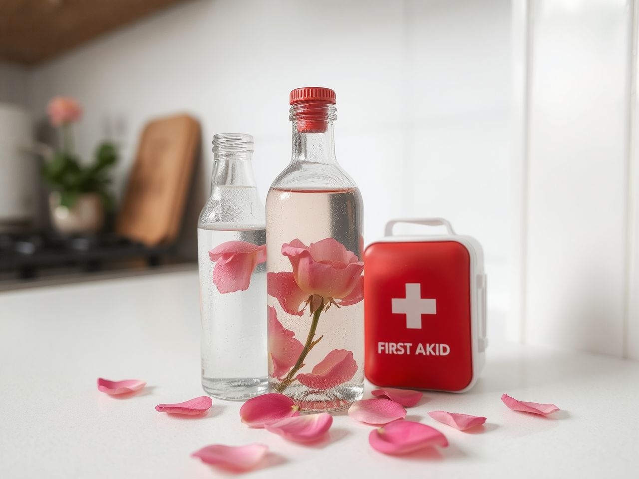 Rózsavíz ritkán okoz allergiás reakciókat érzékeny bőrön.