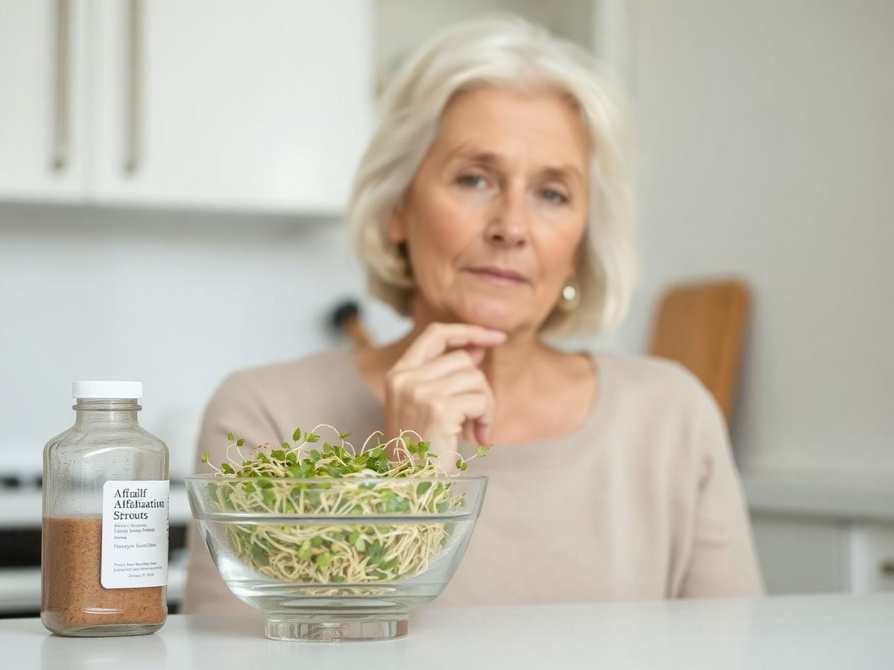 Lucerna allergiásoknak és pajzsmirigy-problémásoknak nem ajánlott.