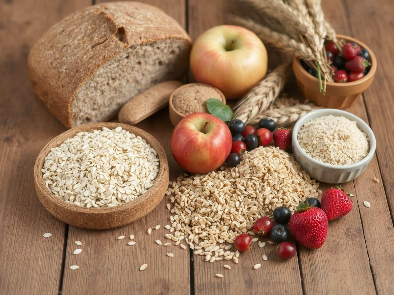 A teljes kiőrlésű gabonák csökkentik a szívbetegségek kockázatát.