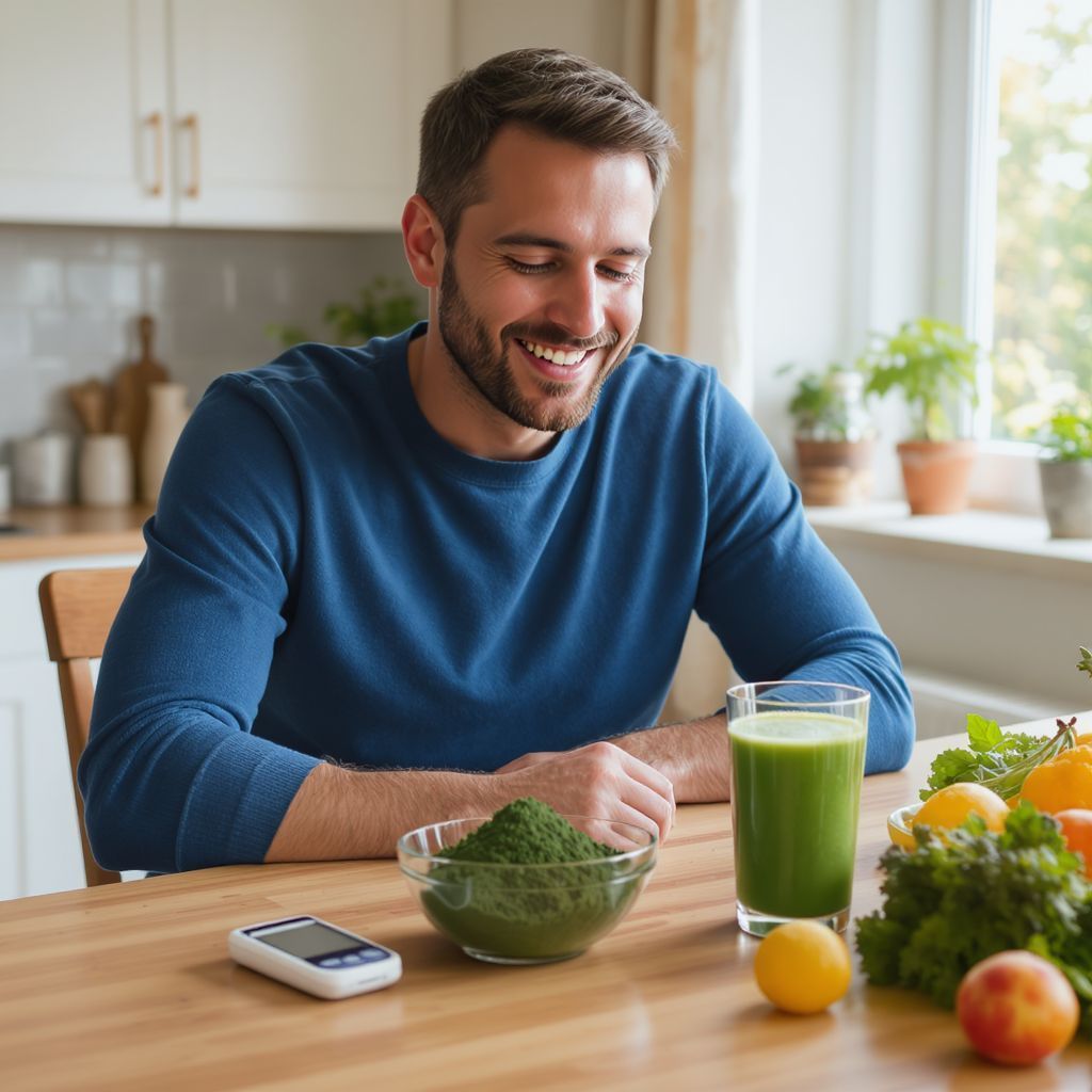 A spirulina stabilizálja a vércukorszintet és javítja az anyagcserét.