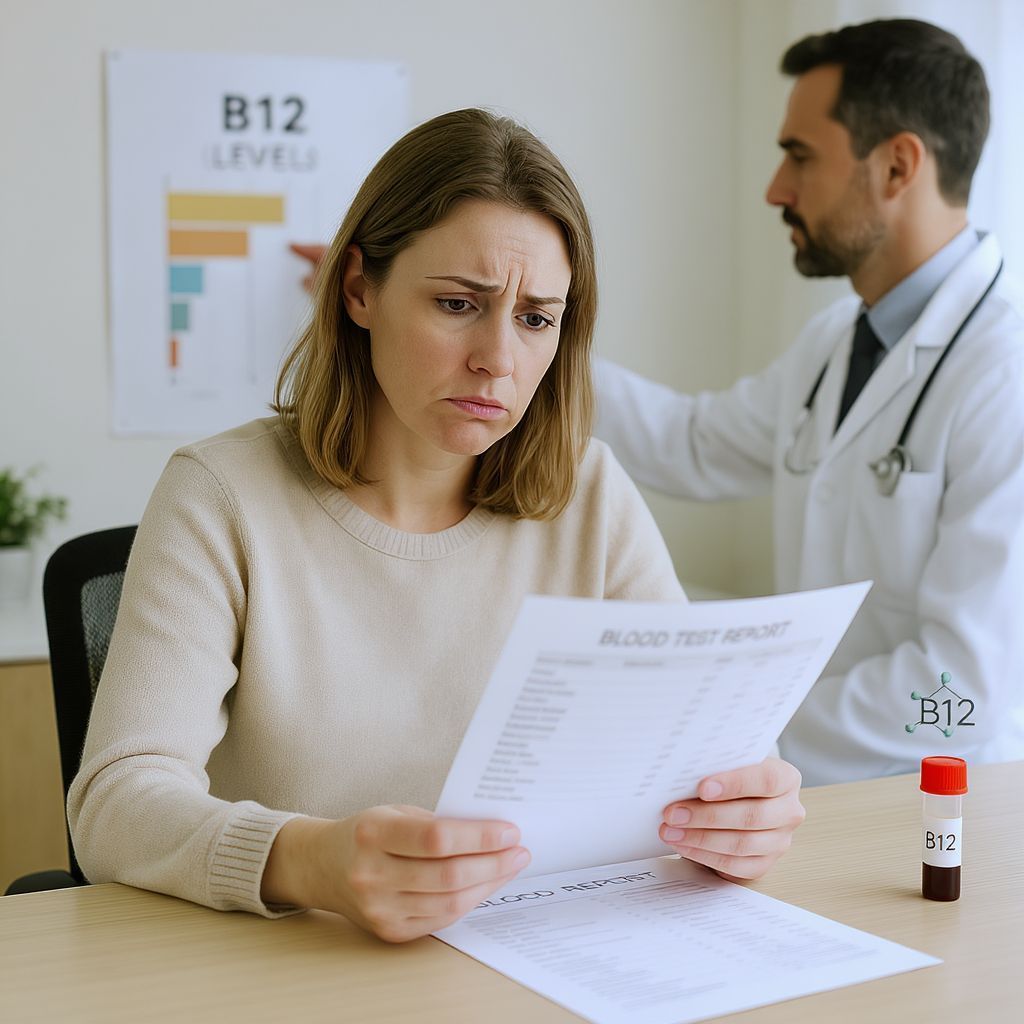 A B12-vitamin szintje vérvizsgálattal pontosan meghatározható.