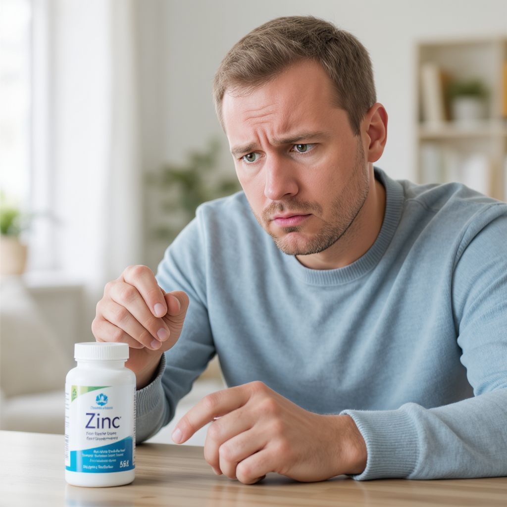 A cink túladagolás hányást, hasmenést és vesekárosodást okozhat.