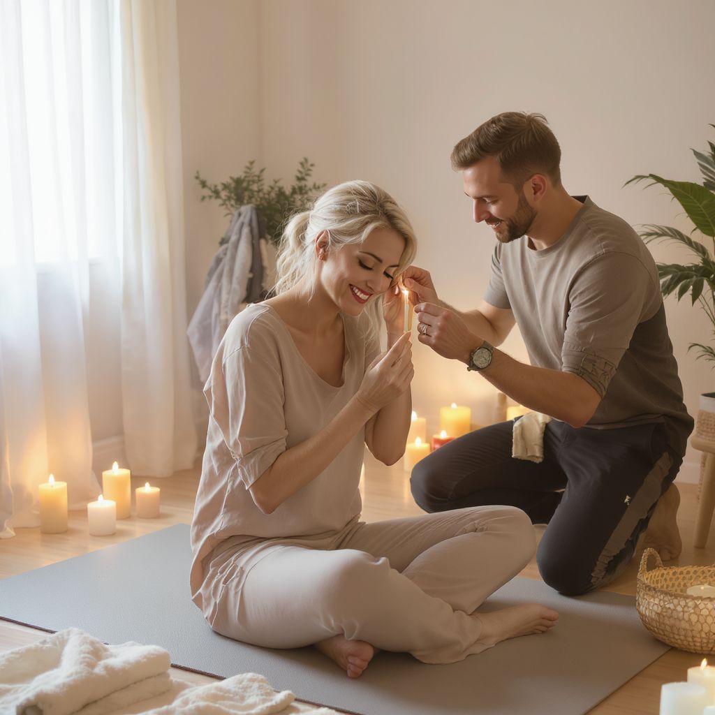 Fülgyertya használata előtt mindig ellenőrizze az anyagokat!