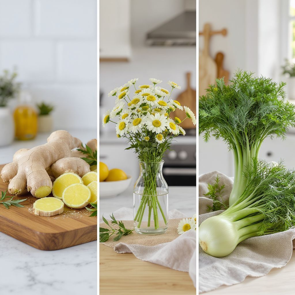 E hármas együtt hatékonyan enyhíti az emésztési zavarokat.