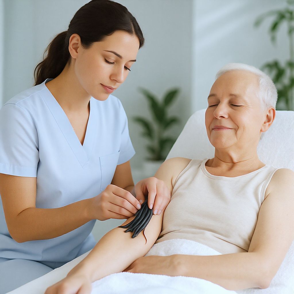 A piócaterápia serkenti a vérkeringést és csökkenti a gyulladást.