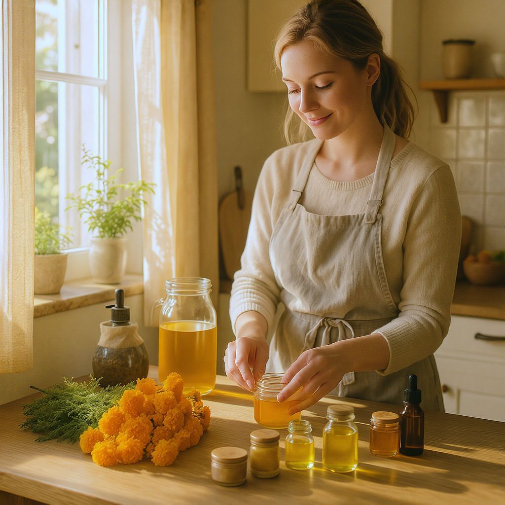 A körömvirág erőteljes gyulladáscsökkentő és sebgyógyító hatású.