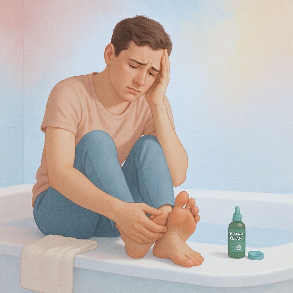 A stressz gyengíti az immunrendszert, elősegítve a lábgombát.