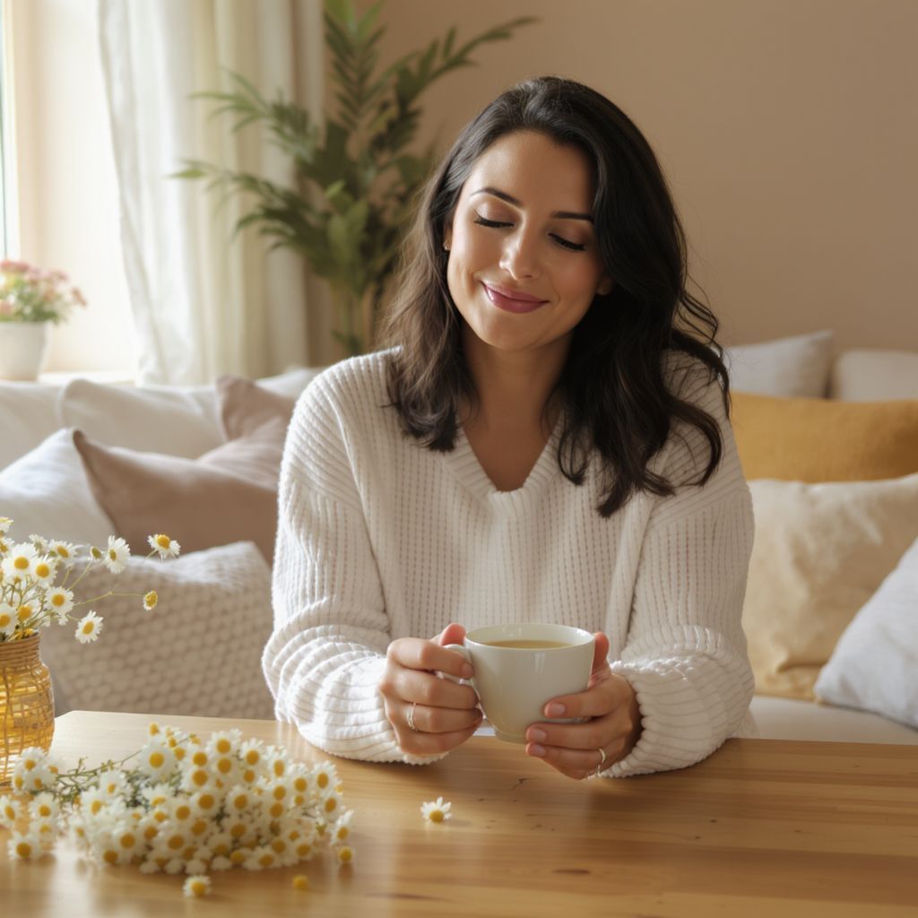 A kamilla természetes módon csökkenti a stresszt és szorongást.