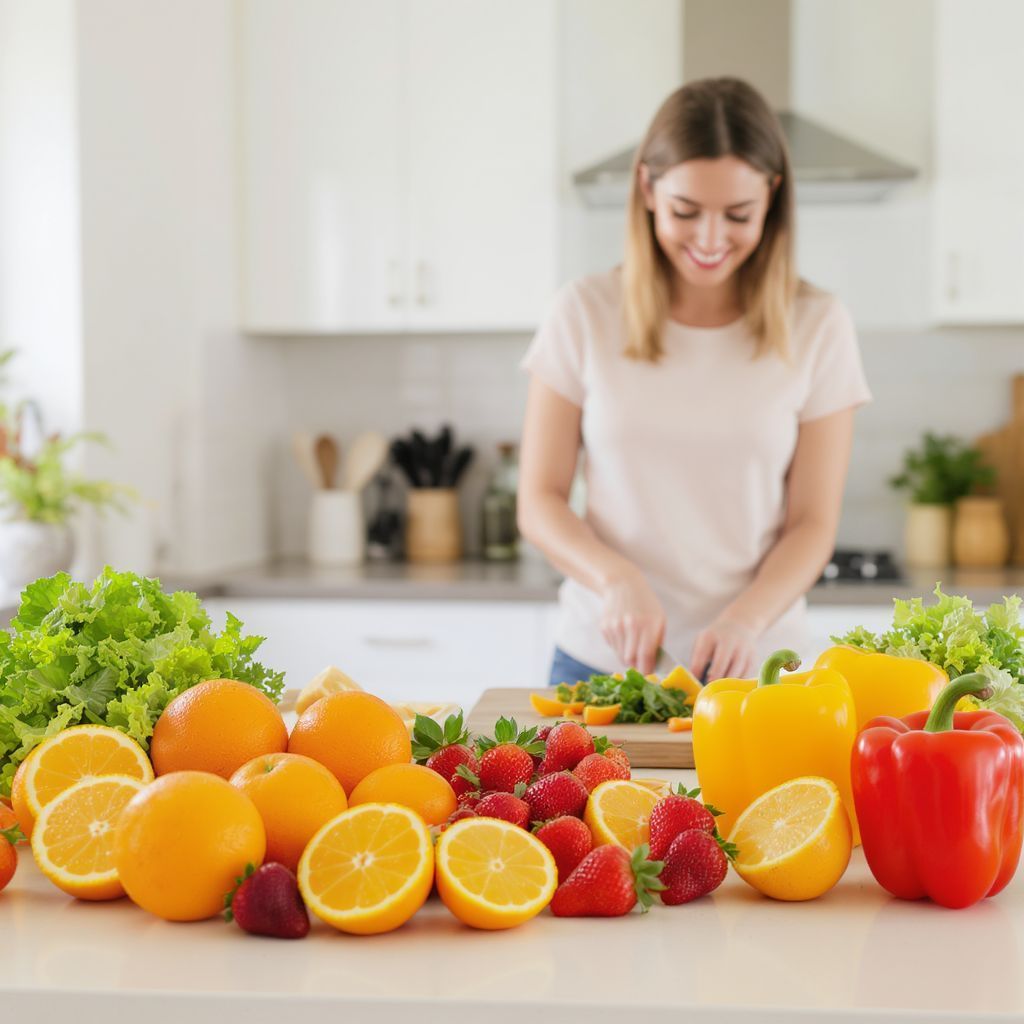 A C-vitamin növeli a vas felszívódását a szervezetben.