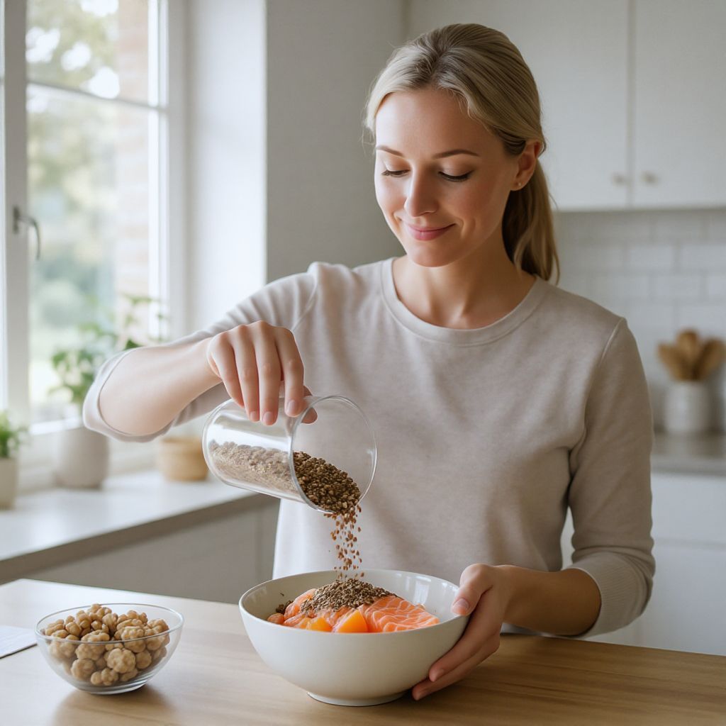 Az Omega-3 zsírsavak csökkentik a gyulladásos folyamatokat.