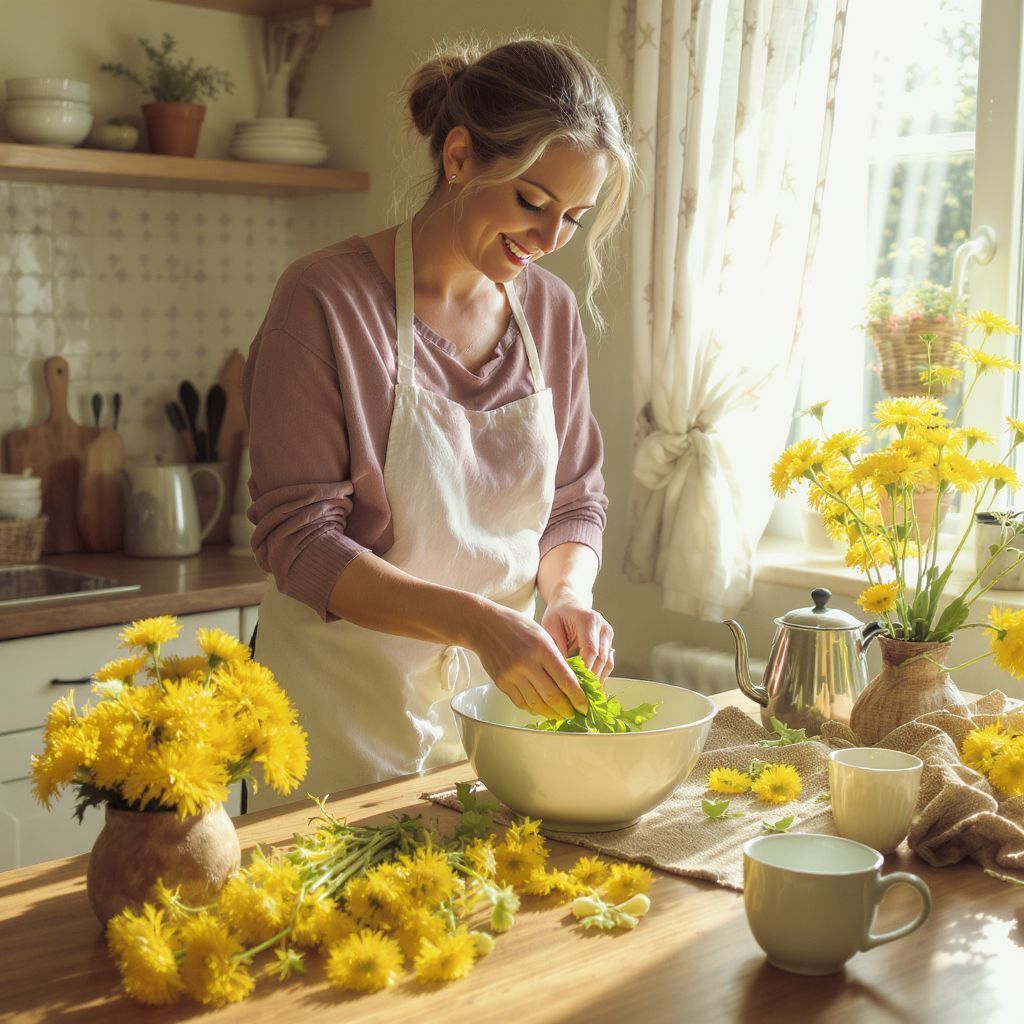 A pitypang tea segíthet a máj méregtelenítésében.
