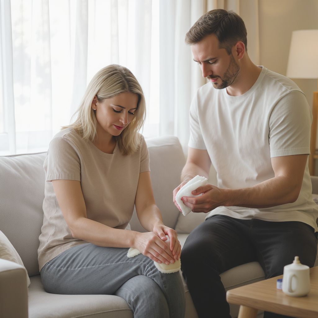 A fájdalom típusa meghatározza a hőmérséklet kiválasztását.