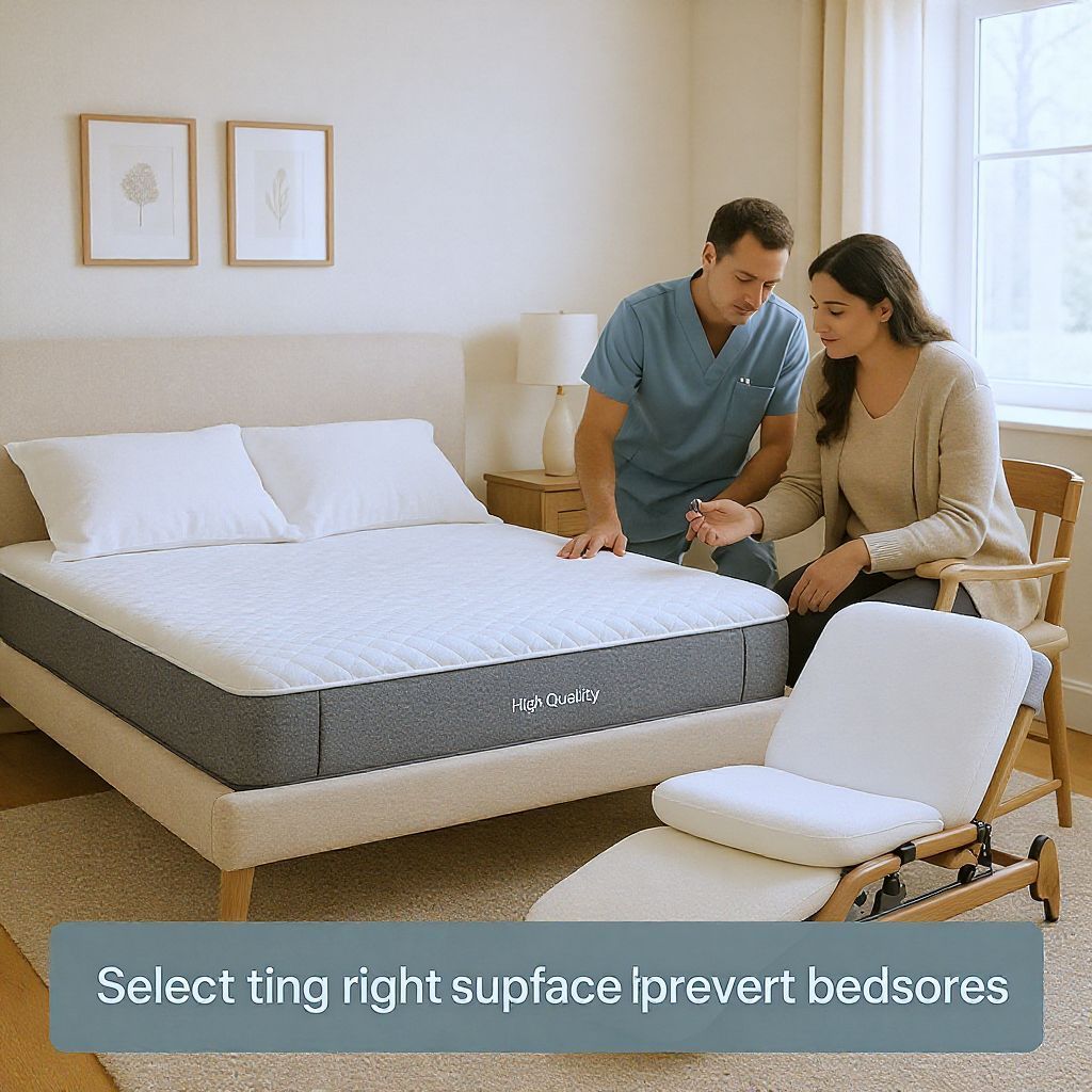 A megfelelő matrac csökkenti a felfekvés kockázatát.