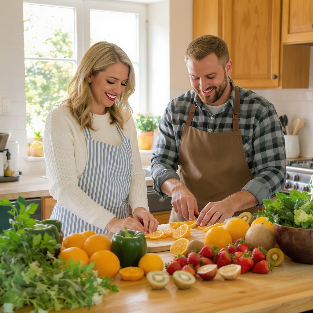 Citrusfélék és bogyós gyümölcsök gazdag C-vitamin források.