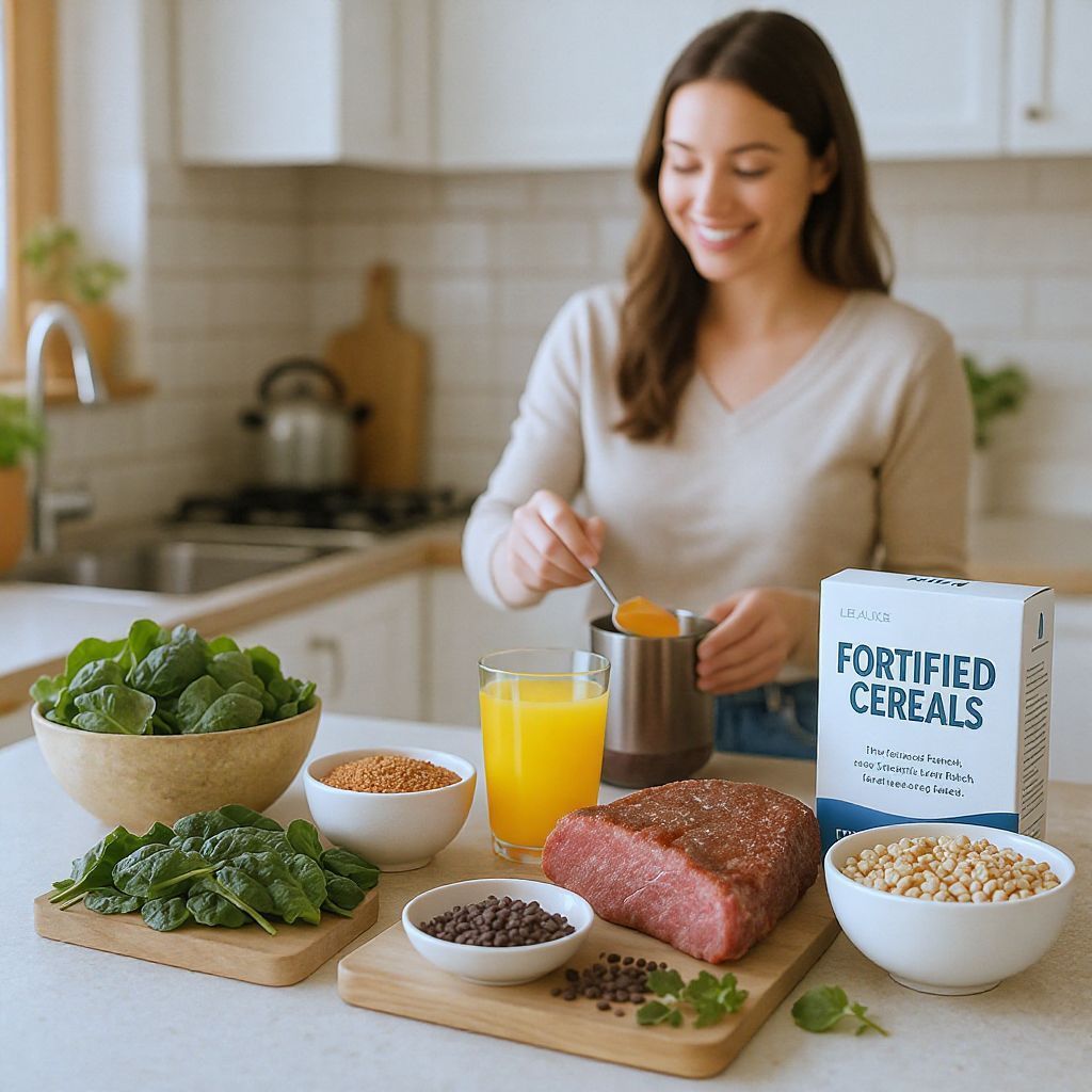 Válassz zöld leveles zöldségeket a vasbevitel növeléséért!