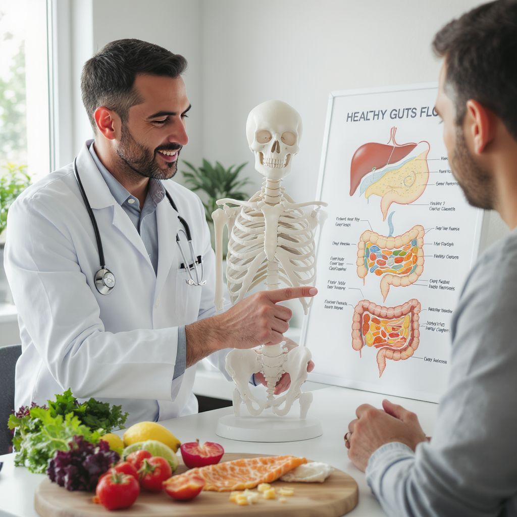 A bélflóra egyensúlya segíti a csontok egészségét.