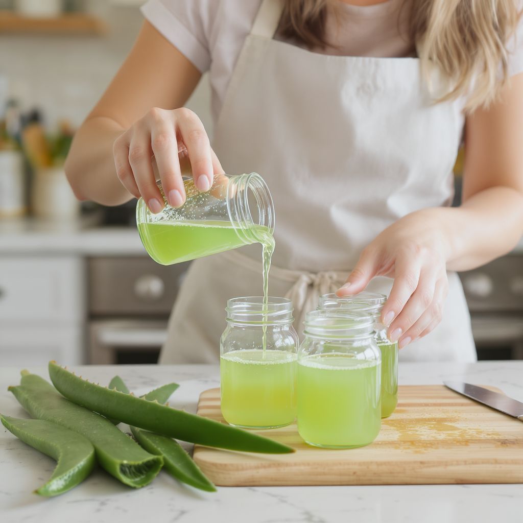 Az aloe vera gél hűtőben 1-2 hétig eltartható.