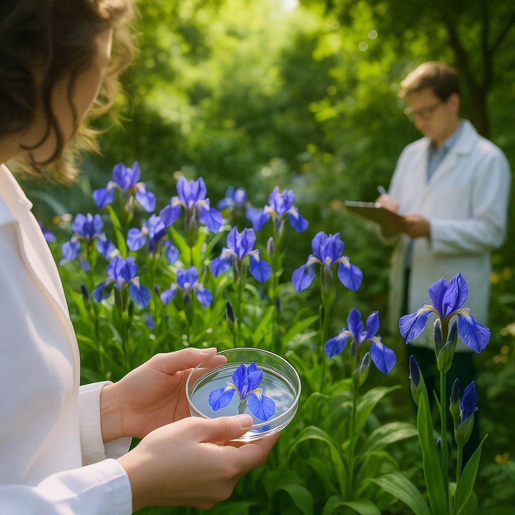 A kék nőszirom gyógyászati potenciálja új kutatások célpontja.