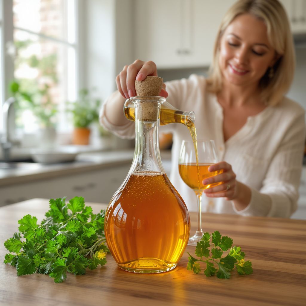 A petrezselyem mézes bor energikus boostot ad a napnak.