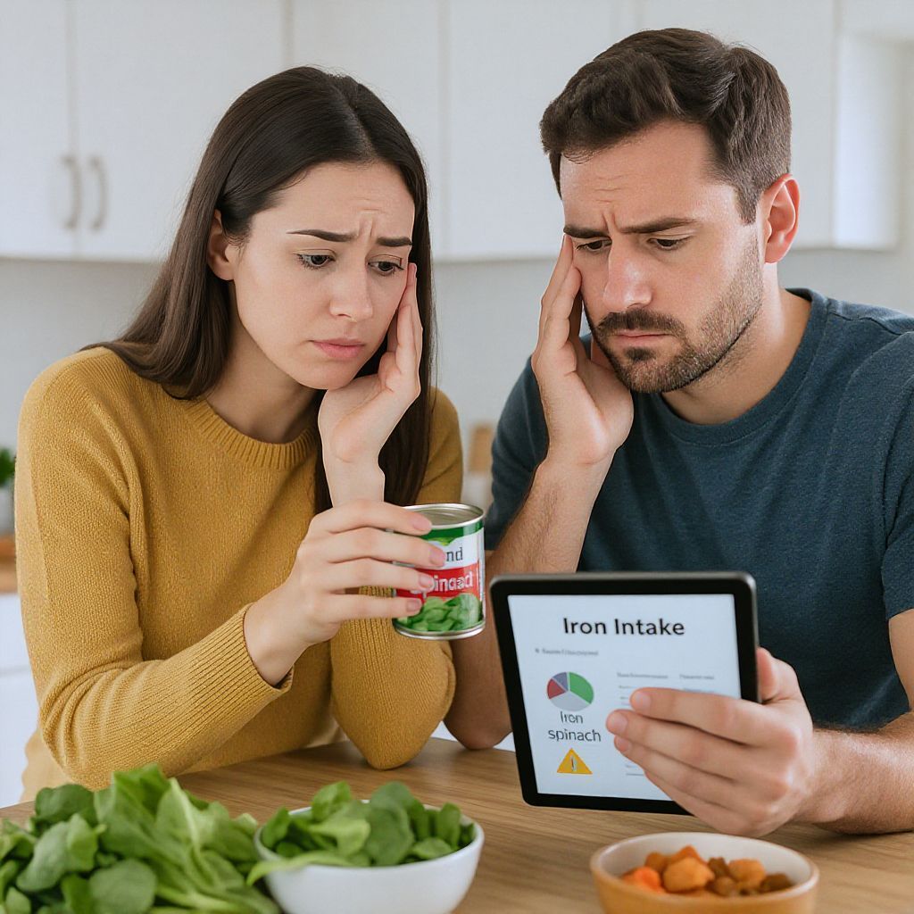 A túl sok vas súlyos egészségi problémákat okozhat.