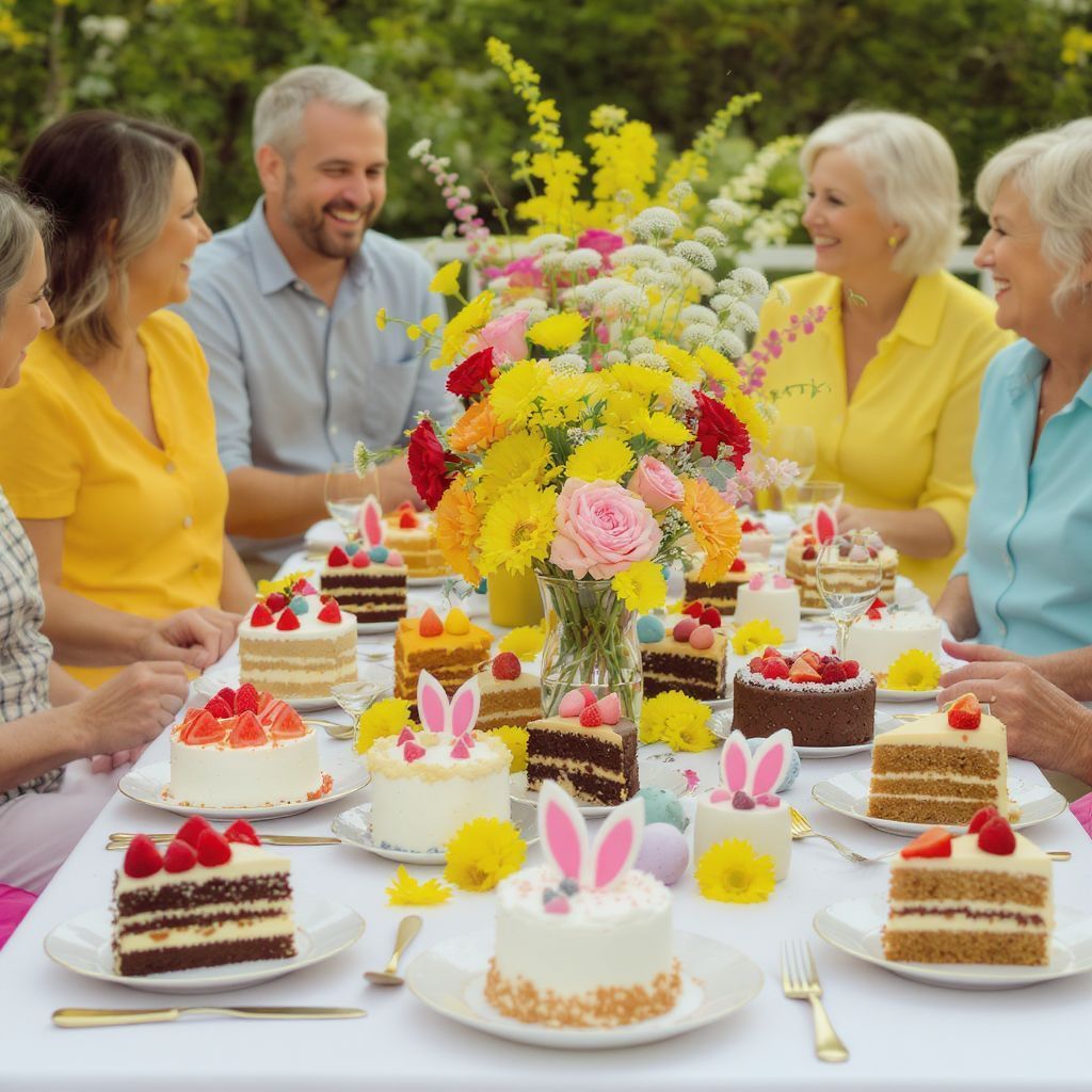 Kreatív torták: Húsvéti élmények édes formai megújulásban.