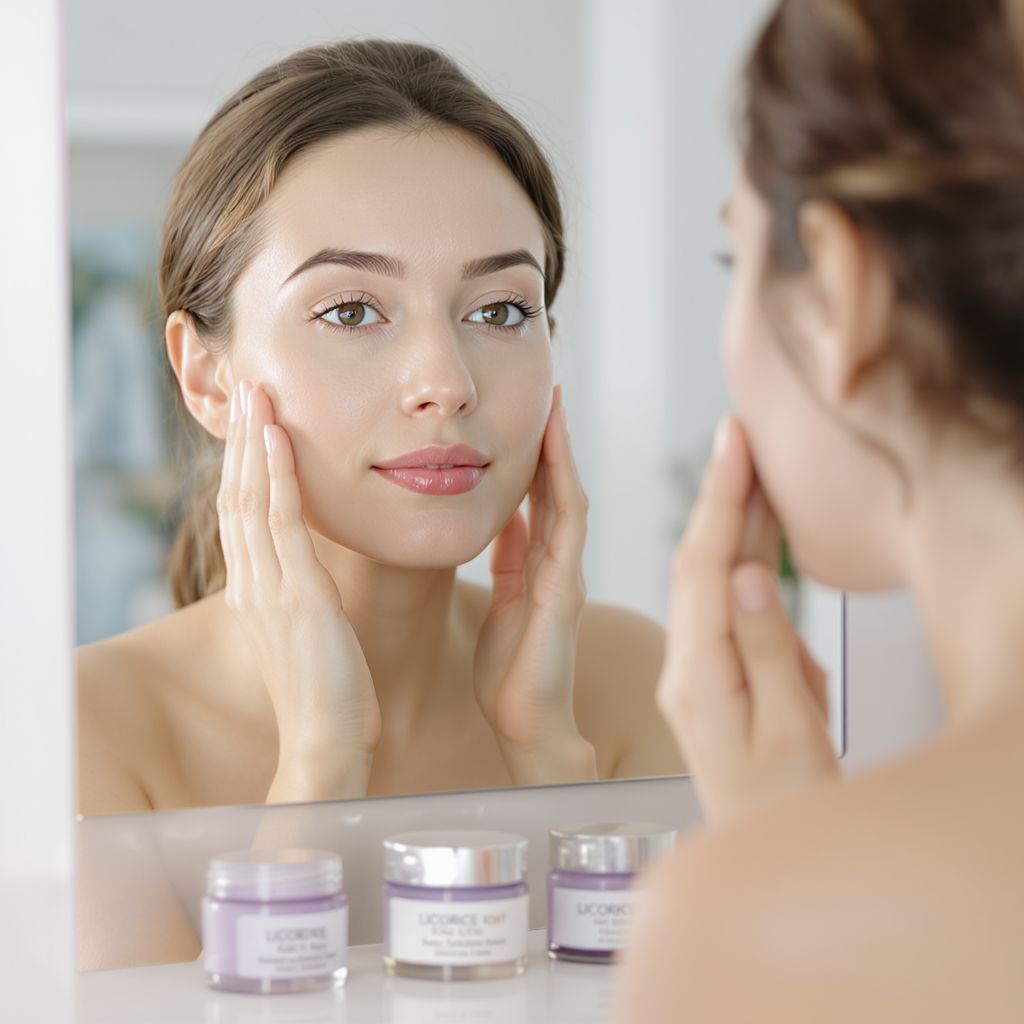 A bőrproblémák kezelésére édesgyökér kivonata hatékony lehet.