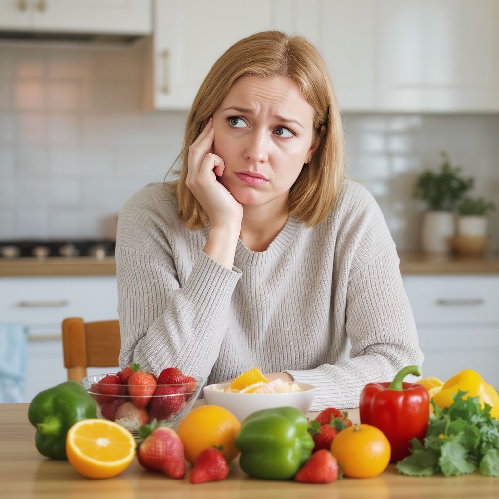 A C-vitamin hiánya skorbutot és fáradtságot okozhat.