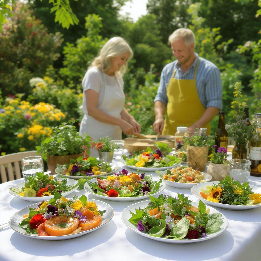 A bazsalikom friss íze tökéletes a nyári salátákhoz.