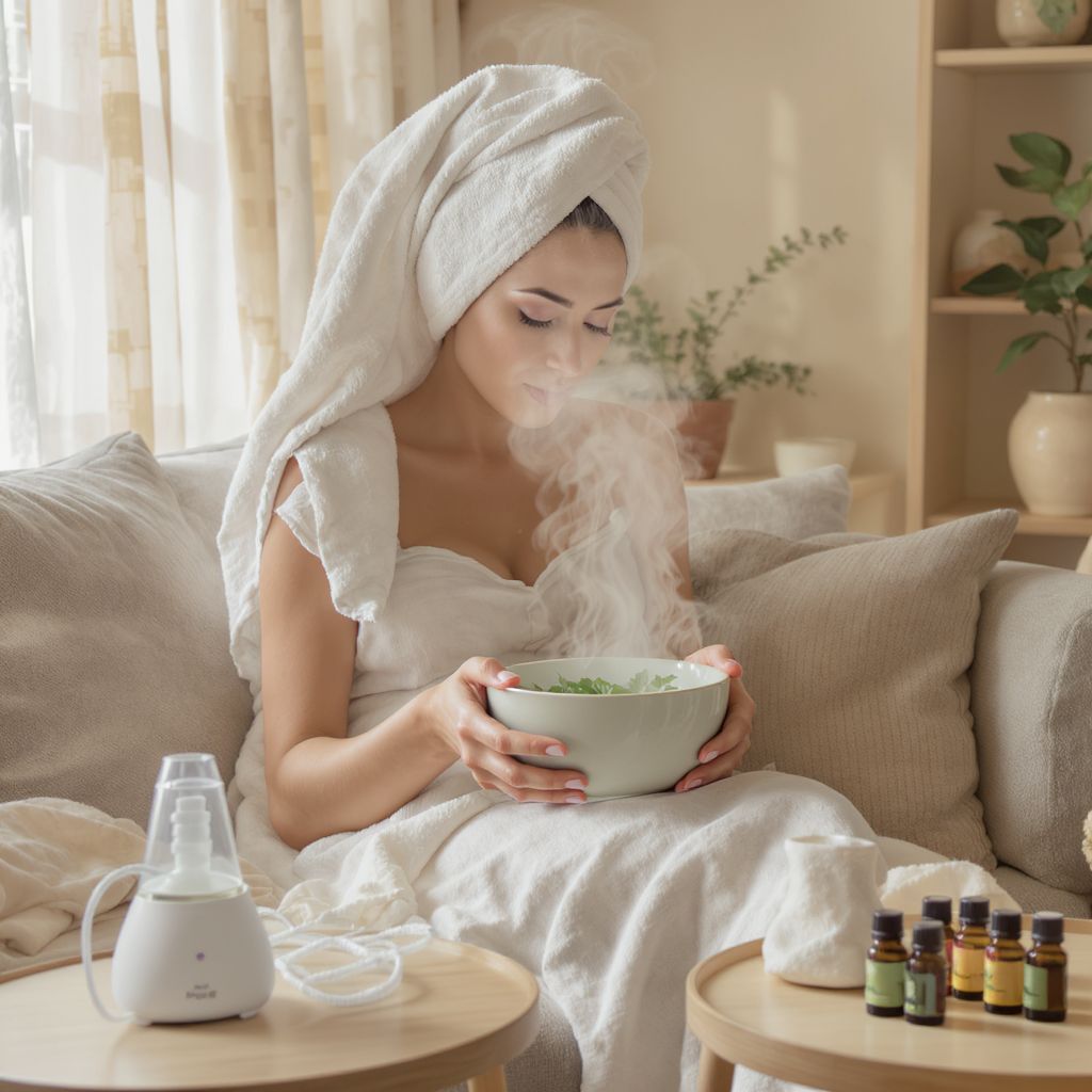 A gargalizálás és inhalálás segít a légutak tisztításában.